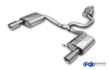 FOX VW Passat 3C 4-Motion einddemper rechts/links en voordem, Verzenden
