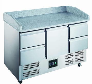 SARO Pizzawerkbank met glasvitrine - ES 903 PZ 1/4, Zakelijke goederen, Verzenden, Nieuw in verpakking, Koelen en Vriezen