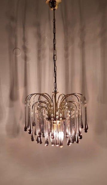 Orion - Lustre - Wasserfall Design, Tropfenlampe - Verre de