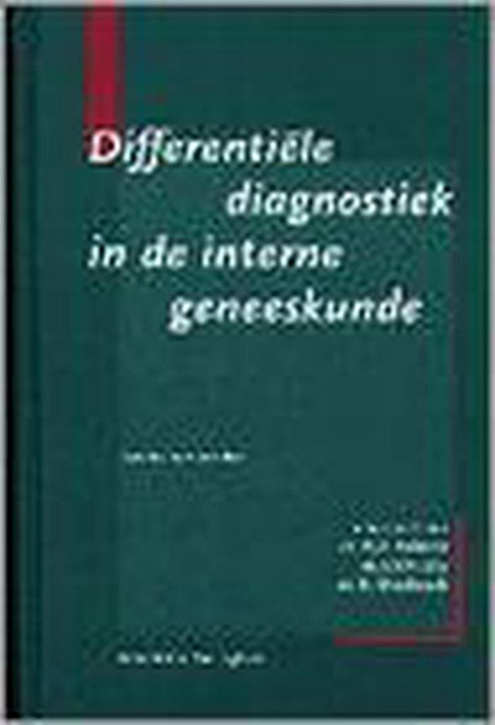 DIFFERENTIELE DIAGNOSTIEK INTERNE GENEES 9789031321940, Livres, Science, Envoi