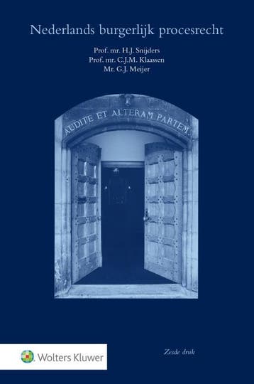 Nederlands burgerlijk procesrecht 9789013137514, Verzenden, Zo goed als nieuw, C.J.M. Klaassen
