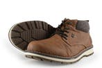 Rieker Veterboots in maat 43 Bruin, Bruin, Verzenden, Boots, Zo goed als nieuw