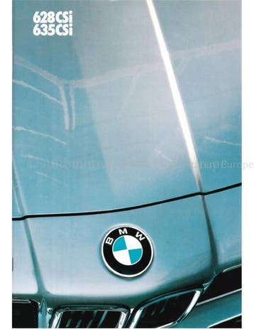 1984 BMW 6 SERIE BROCHURE ITALIAANS, Nieuw