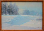 Sergey Nikolaevitch Zajtsev (b. 1978) - Winter landscape, Antiquités & Art