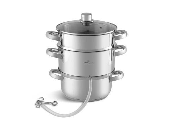 Veiling - Stoomextractor - Ontsapper - Ø 22 cm - RVS - 5 li, Maison & Meubles, Cuisine | Ustensiles de cuisine