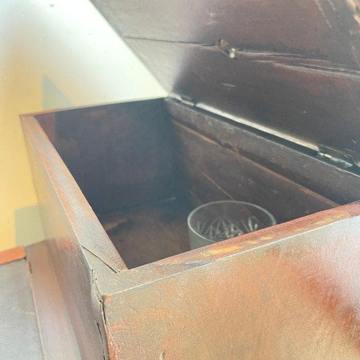Marches - Bois, Acajou - Bibliothèque, Antiquités & Art, Curiosités & Brocante