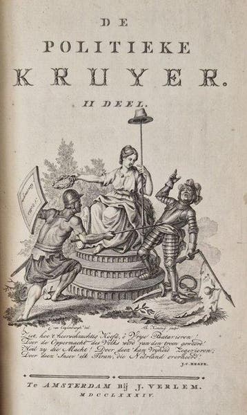 [o.a. Johannes Christiaan Hespe] - De politieke kruyer