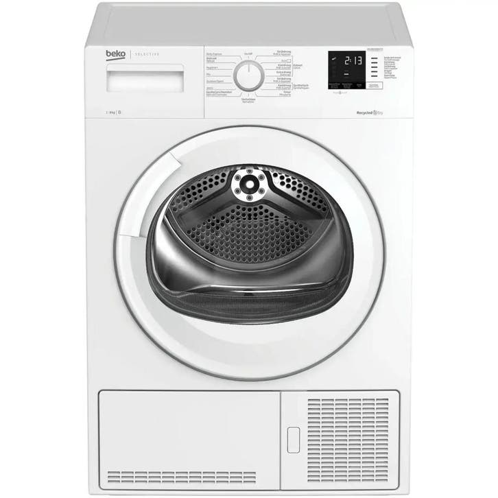 Beko DCU8235BXT2 - Condensdroger - 8 kg - AquaWave - 66 dB -, Huis en Inrichting, Woonaccessoires | Overige, Ophalen of Verzenden