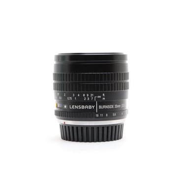 Lensbaby burnside 35mm f/2.8 Prime lens