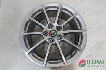 Aluminium velg Alfa Romeo OE 8.0 x 17 5x110 ET 34 druksens, Autos : Pièces & Accessoires, Verzenden