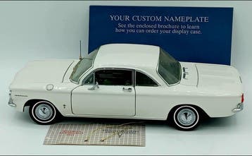 Franklin Mint 1:24 - Modelauto - Chevrolet Corvair 1960 -, Hobby en Vrije tijd, Nieuw