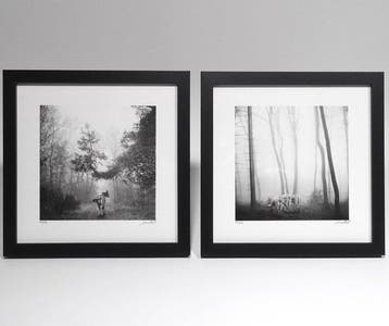 Frank Machalowski - Two framed photographs from the series