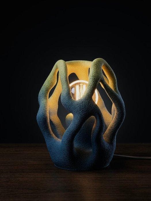 Cornu Design - Lampe de table - Peint à la main -, Antiek en Kunst, Kunst | Designobjecten