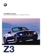 1997 BMW Z3 ROADSTER BROCHURE DUITS, Livres, Ophalen of Verzenden