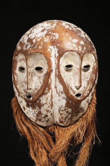 Masque LEGA - DR Congo, Antiek en Kunst