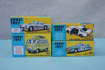 Corgi 1:43 - Modelauto (4) - 4 x 1960s Corgi Toys, Nieuw