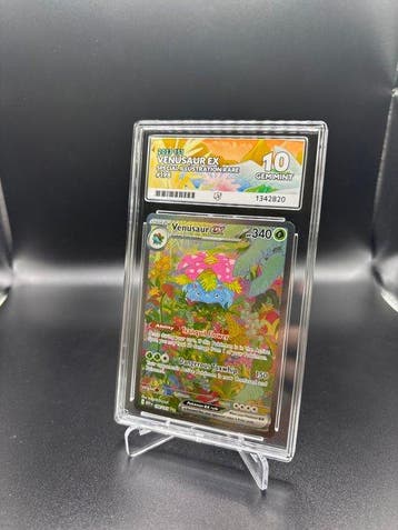 Pokémon - 1 Graded card - Venusaur EX 198 Alternate art -, Nieuw
