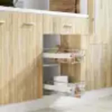 vidaXL Draadmanden uittrekbaar 2 st 400 mm zilverkleurig, Huis en Inrichting, Verzenden, Nieuw