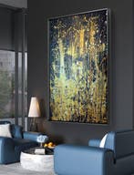 Irena Lenartowicz - Composition with Gold - XXL