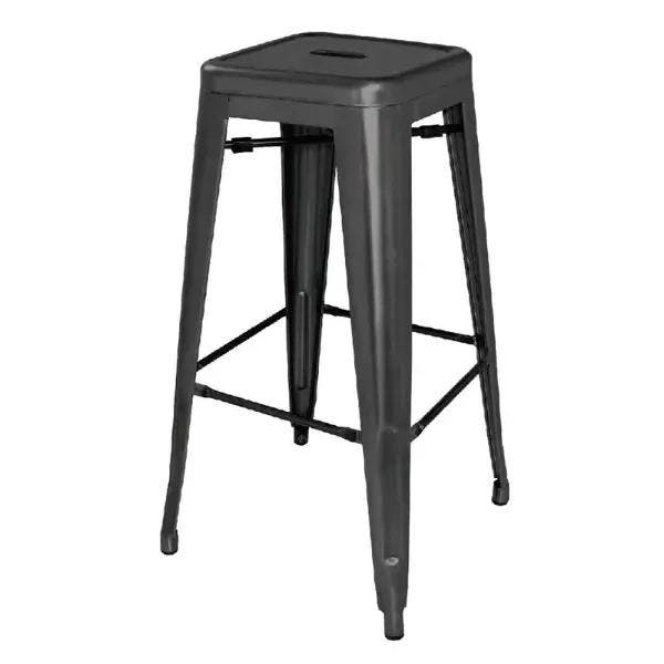 Barkrukken | BISTRO | Staal | Black | In-/Outdoor |, Zakelijke goederen, Horeca | Keukenapparatuur, Nieuw in verpakking, Verzenden