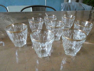 Service à boisson (8) - Verre - 8 verres à liqueur