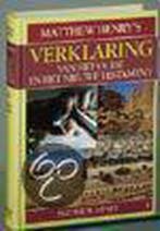 VERKLARING O.T./N.T. M.Henry 1 9789033602863 Matthew Henry, Livres, Religion & Théologie, Verzenden, Matthew Henry