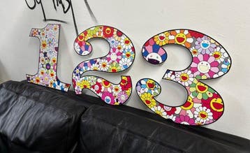 Toni Barnes (2000) - Number 1, 2, 3 (Murakami style)