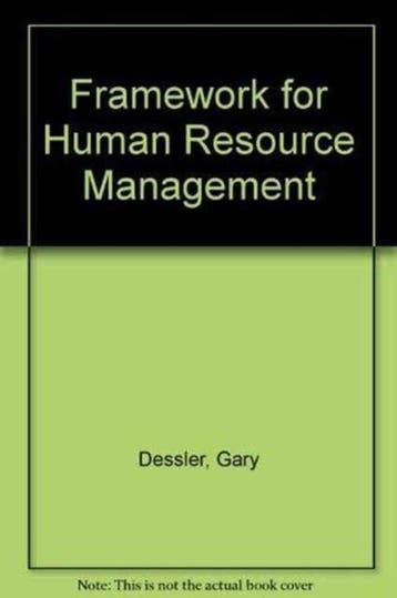 Framework for Human Resource Management 9780131248526, Verzenden, Gelezen, Gary Dessler