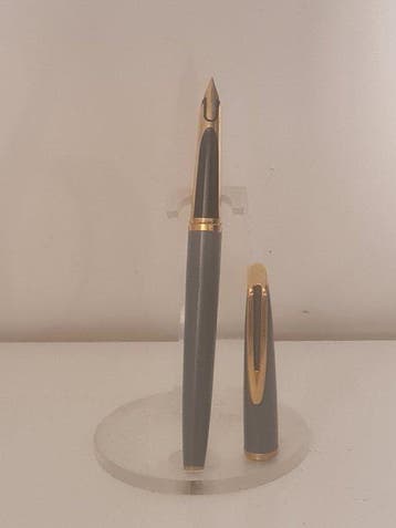 Waterman - stylo plume WATERMAN CF laque grise mat 1970’s -