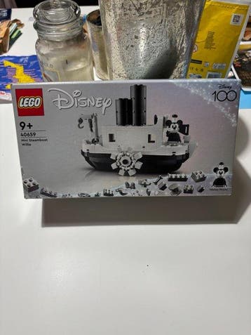 Lego Set - 40659 - Disney - Mini Steamboat Willie, Nieuw
