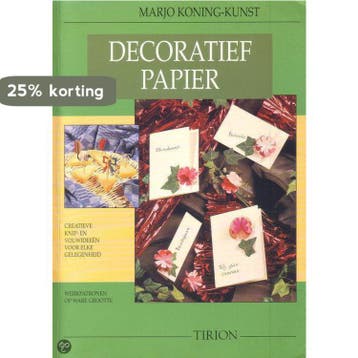 DECORATIEF PAPIER 9789051215359 M. Koning-Kunst, Verzenden, Zo goed als nieuw, M. Koning-Kunst