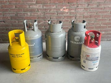 (5x) Gasfles, Doe-het-zelf en Bouw, Gereedschap | Overige machines, Nieuw
