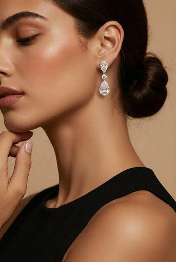 Boucles doreilles - 14 carats Or jaune - 9.02ct. tw., Handtassen en Accessoires, Oorbellen, Nieuw