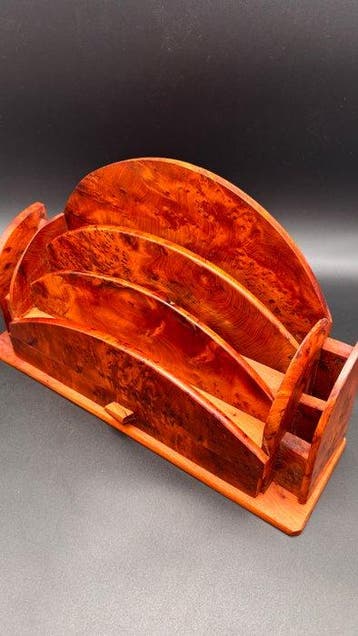 Documenthouder - Thuya Burl bureau-organizer