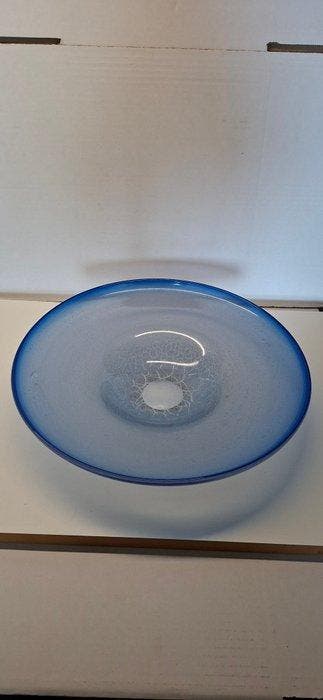 Glasfabriek Leerdam - A.D. Copier - Vaas - schaal - Glas -, Antiek en Kunst, Antiek | Glaswerk en Kristal