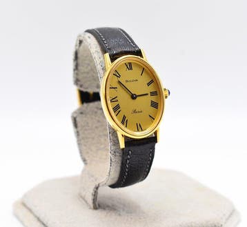 Bulova - Paris - Sans prix de réserve - Oval Manual Winding, Bijoux, Sacs & Beauté, Montres | Hommes