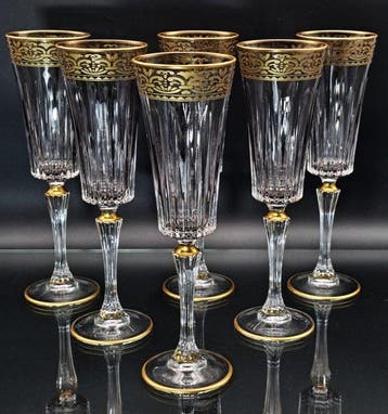 Artemisia - Champagne fluitje (6) - Kristal