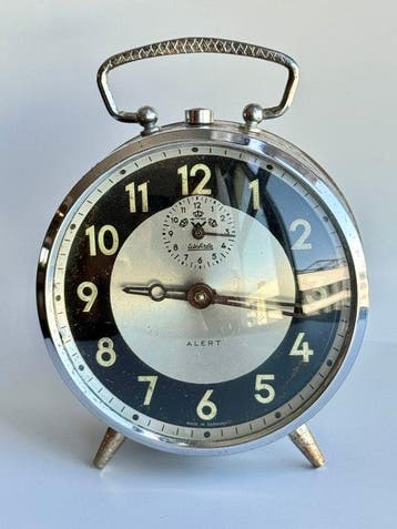 Wekker - mécanique vintage Wehrle « Alert » - Metaal,