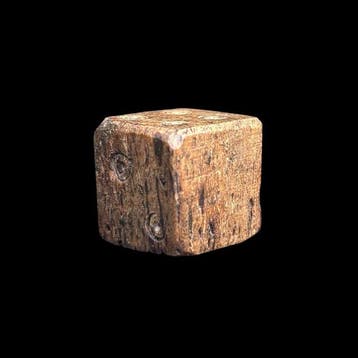 Oud-Romeins, Keizerrijk Been Zeer zeldzame dobbelsteen (één