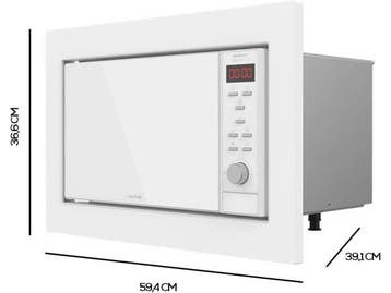 Veiling - Cecotec GrandHeat 2350 Ingebouwde magnetron 900W -, Nieuw