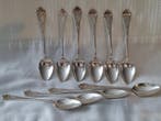 Lepel (10) - .833 zilver - 10 Zilveren Lepels, Antiek en Kunst