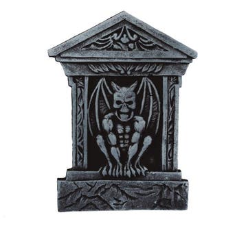 Halloween Grafsteen 52x35cm, Verzenden, Nieuw