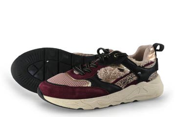 Poelman Sneakers in maat 41 Rood, Kleding | Dames, Poelman, Verzenden, Sneakers, Gedragen