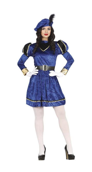 Pietenpak Jurk Blauw, Verzenden, Nieuw