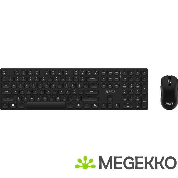 MSI FORGE K210 WIRELESS COMBO US, Computers en Software, Desktop Pc's, Nieuw, Verzenden