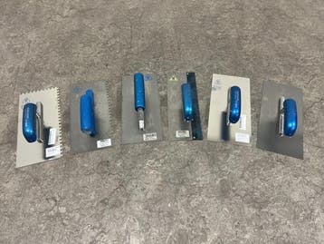 Veiling - Jung Henkelmann plak- en lijmspanen set 6-delig, Doe-het-zelf en Bouw, Gereedschap | Handgereedschap, Nieuw