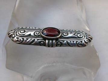 Zilver - Broche - Art Deco
