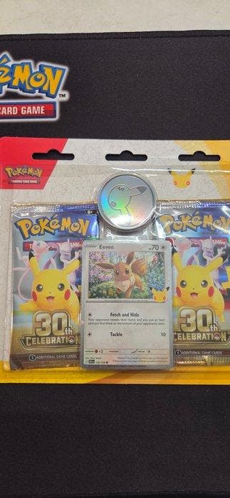 Pokémon - 3 Blisterverpakking - 30th Celebration Tech
