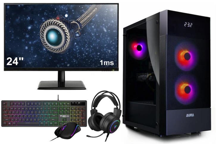 Ryzen 5 8500G 8e Generatie Game PC SET / Computer Complee..., Informatique & Logiciels, Ordinateurs de bureau, Enlèvement ou Envoi