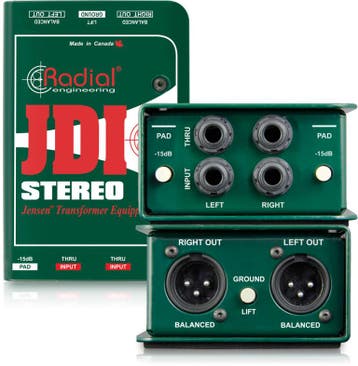 Radial JDI Stereo | LPA special | Price only for current, Ophalen of Verzenden, Nieuw